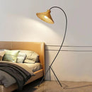 Axyaa Nordic Rattan Sofa Floor Lamp | Hand-woven Designer Light for Living Room