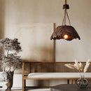 Nordic Hemp Rope Chandelier Bar Pendant Lights by Axyaa