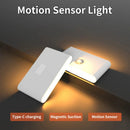 Axyaa Motion Sensor Rechargeable LED Night Light for Bedroom and Cabinet