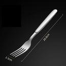 Axyaa Stainless Steel Western Fork for Adults, Perfect for Fruit Salad and Dessert