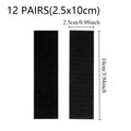 Axyaa Heavy-Duty Interlocking Mounting Strips - Reusable Sticky Back Tape