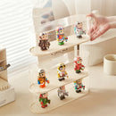 Axyaa Acrylic Display Cabinet for LEGO & Action Figures, Transparent Box for POP MART