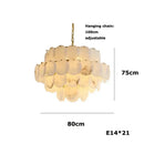Axyaa Spanish Marble Luxury Living Room Chandelier