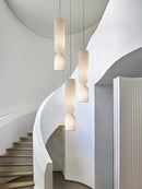 Axyaa Nordic Fabric Ceiling Pendant Chandelier for Living Room and Bedroom
