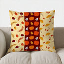 Axyaa Autumn Leaves Pattern Decorative Pillow Cover for Sofa, Bedroom, Car