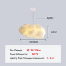 Axyaa Nordic Cloud Chandelier Pendant Light for Dining Room, Kitchen Island & Home Lighting
