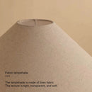Axyaa Ceramic Desk Light LED Floor Lamp Fabric Lampshade Design