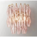 Axyaa Modern LED Glass Wall Lamps for Living Room Bedroom Bathroom Lighting