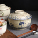 Axyaa Ceramic Soup & Ramen Bowl Set - Restaurant Tableware