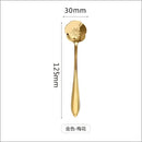 Axyaa Stainless Steel Heart Spoon for Coffee, Desserts & More