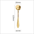 Axyaa Stainless Steel Heart Spoon for Coffee, Dessert, and Ice Cream