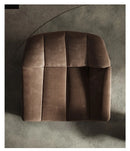Axyaa Luxe Nordic Velvet Armchair - Plush Velvet Throne for Modern Living Rooms