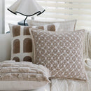 Axyaa Jacquard Cushion Cover - Creamy Style Home Decor for Sofa Living Room