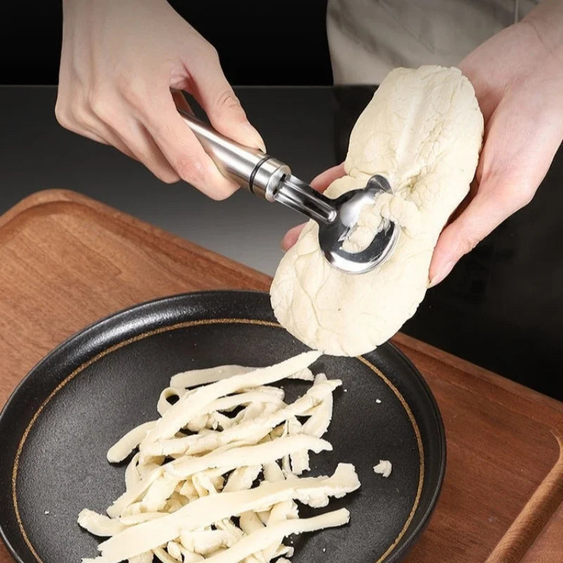 Axyaa Stainless Steel Noodle Cutter Set for Home and Restaurant Pasta Cooking