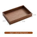 Axyaa Solid Wood Entrance Desk Organizer Tray - Storage for Keys, Jewelry, Cosmetics