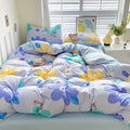 Axyaa Spring & Summer Floral Cartoon Print 4-Piece Set