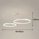 Axyaa Modern LED Pendant Light for Living and Dining Room Chandeliers