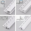 Axyaa LED Aluminum Profile for Corner Ceiling Recessed Lighting Decoration