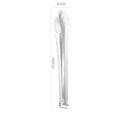 Axyaa Stainless Steel Kitchen Tongs - Nonstick Cooking Tool Clamp