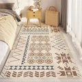 Axyaa Printed Imitation Cashmere Area Carpet for Living Room & Kids Bedroom