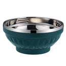 Axyaa 304 Stainless Steel Double-layer Heat Insulation Large Capacity Soup Bowl