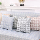 Axyaa 50x50 Cooling Cushion Cover: Luxury Solid Color Throw Pillow for Sofa, Bedside & Office