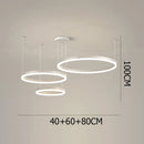Axyaa Modern Acrylic LED Pendant Light for Living and Dining Room