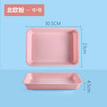 Axyaa Deepening Tray: Multifunctional Plastic Kitchen Deli Dish for Storage and Serving