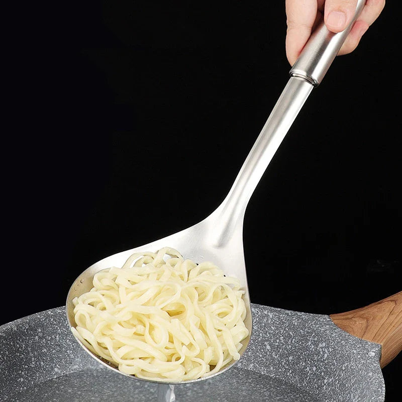 Axyaa Stainless Steel Hot Pot Colander Spoon for Efficient Cooking