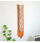 Axyaa Nordic Leaf Macrame Tapestry Hanging: Boho Garden Wall Decor Dream Catcher
