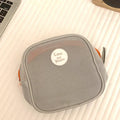 Axyaa Mesh Cosmetic Bag in Dopamine for Makeup and Toiletry Storage