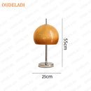 Axyaa Glass Table Lamp: Nordic Luxury Luminaires for Home Decor