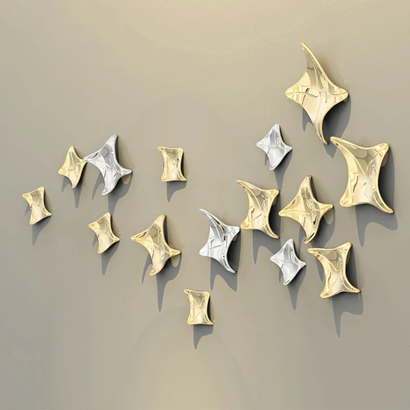 Axya Starfish Wall Decoration: Elegant European Home Décor Piece