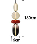 Axyaa Glass Floor Lamp Living Room Bedroom Lollipop Headboard INS Desk Lamp Sofa Ambient Light