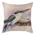 Magpie Print Cushion Cover by Axyaa: Decorative Flora & Fauna Pillowcase for Home