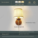 Axyaa LED Retro Cable Switch Wall Lamp for Living Room & Bedroom