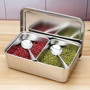 Axya Spice Rack Set with Pepper Sprayer and Seasoning Box