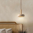 Axyaa Wabi Sabi Yellow Stone Pendant Lamp - LED Droplight for Commercial & Home Decor