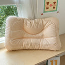 Axyaa Cotton-Bean Velvet Low Pillows for Parent & Child, Various Sizes