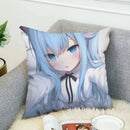 Axyaa Shizuku Anime Pillow Covers 45*45 Cushion Cover for Fall Decor