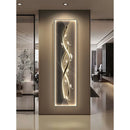 Axyaa Modern Abstract Wall Lamp with Remote Control for Living Room Bedroom