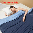 Axyaa Summer Cool Quilt: Knitted Cotton & Silk, Machine Washable