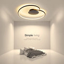 Axyaa LED Ceiling Lamp: Modern Design for Bedroom, Living, Dining Room