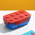 Axyaa Color Building Blocks Bento Box for Kids Lunch | Portable & Durable