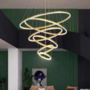 Axyaa Nordic Dining Room Pendant Ceiling Lamp Chandelier for Indoor Lighting