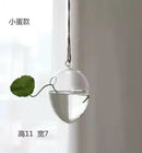 Axyaa Angel Glass Vase for Living Room Decor with Hanging Hydroponic Flowers