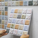 Axyaa Thicker Marble Peel and Stick Backsplash Tiles 12"x12" Self Adhesive for Anyroom