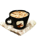 Axyaa Retro Ceramic Mug Couple Water Bottle Office Coffee Cup High Value Home Cup
