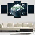 Axyaa Lifestyle November Canvas Wall Art Poster Set for Modern Home Decor