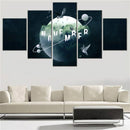 Axyaa Lifestyle November Canvas Wall Art Poster Set for Modern Home Decor